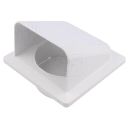 Accessories: ventilation grille; white; Body dim: 140x140x116mm