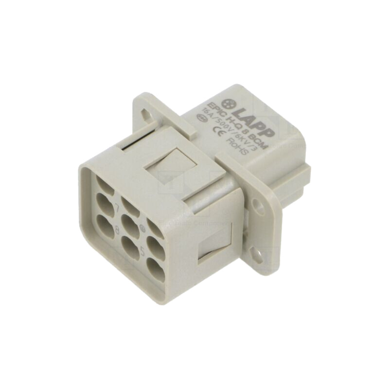 Conector: HDC; inserturi de contact; mamă; EPIC H-Q; PIN: 9; 16A