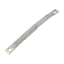 Trese; bandă de împământare; 16mm2; Ø1: 9mm; Ø2: 9mm; 120A; L: 0,18m