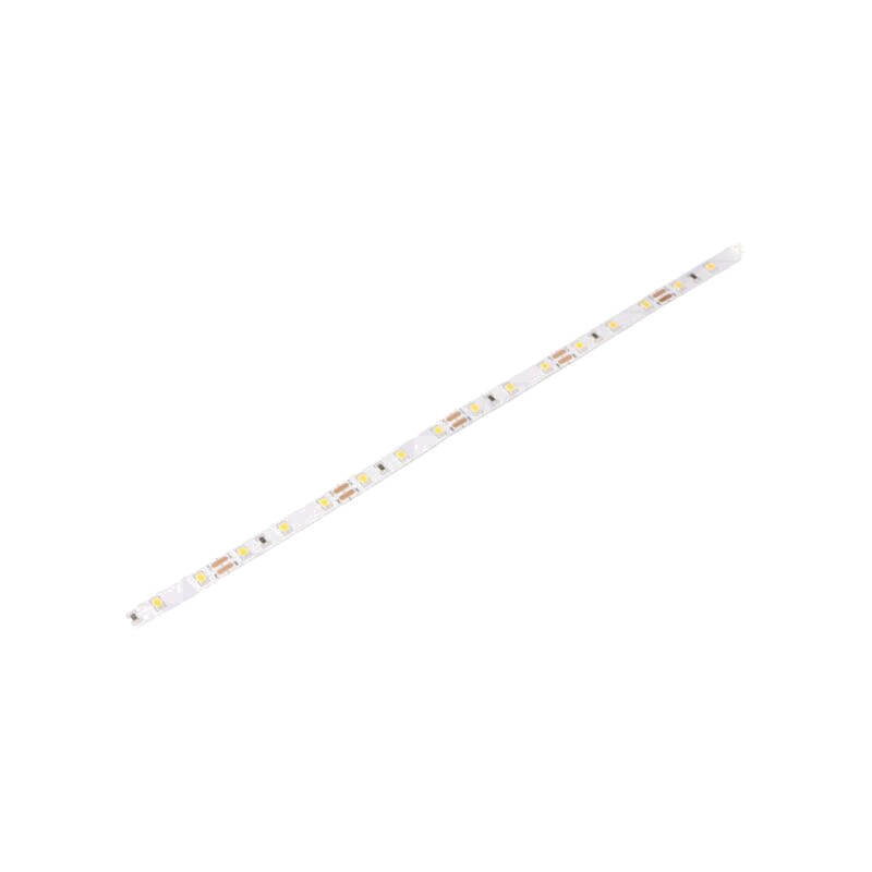 Bandă LED; alb cald; LED/m: 60; 8mm; IP20; 120°; 4,8W/m; CRImin: 80