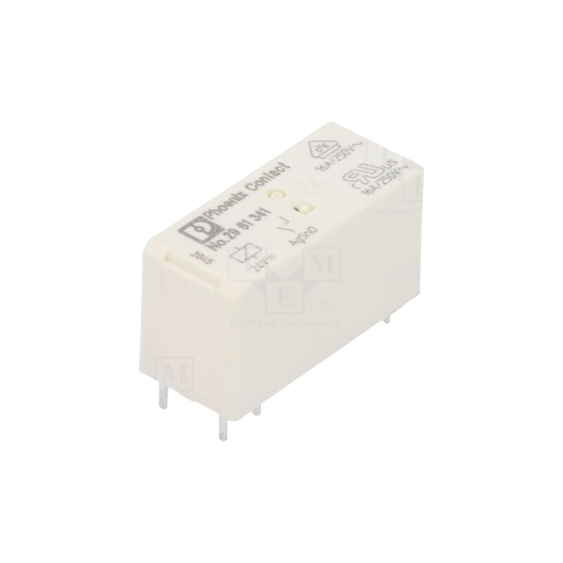 Releu: miniatură; SPST; Ubobină: 24VDC; Icontacte max: 16A; PCB