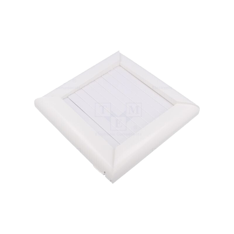 Accessories: ventilation grille; white; Body dim: 174x174x41mm