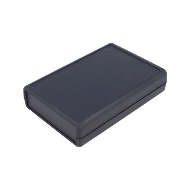 Carcasă: cu panou; 1593; X: 75mm; Y: 111mm; Z: 25mm; ABS; neagră
