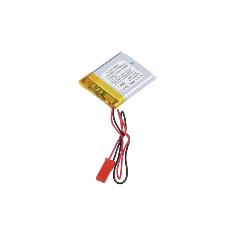 Acumul: Li-Po; 3,7V; 400mAh; cabluri,contector JST SYP-02T-1