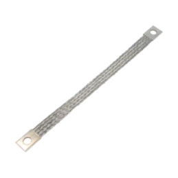 Trese; bandă de împământare; 10mm2; Ø1: 9mm; Ø2: 9mm; 90A; L: 0,23m