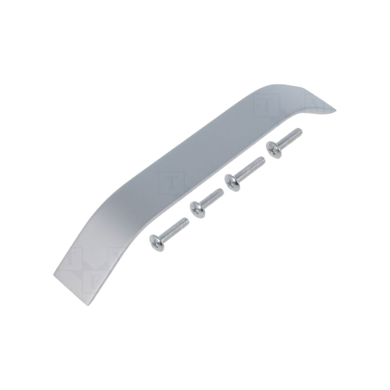 Suport; aluminiu; naturală; H: 26,5mm; L: 180mm; W: 25mm; manetă