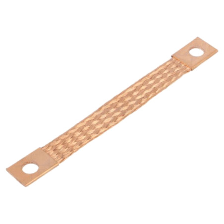 Trese; bandă de împământare; 16mm2; Ø1: 9mm; Ø2: 9mm; 120A; L: 0,13m