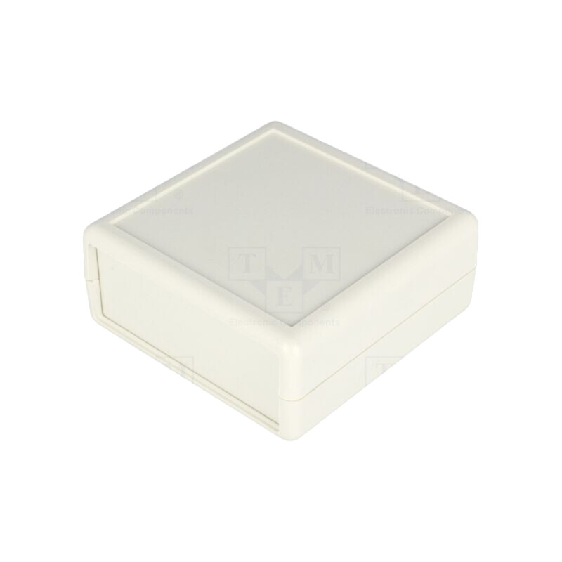 Carcasă: cu panou; 1593; X: 66mm; Y: 67mm; Z: 28mm; ABS; neagră
