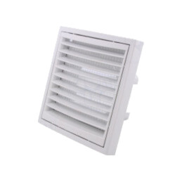 Accessories: ventilation grille; white; Body dim: 140x140x43mm