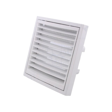 Accessories: ventilation grille; white; Body dim: 140x140x43mm