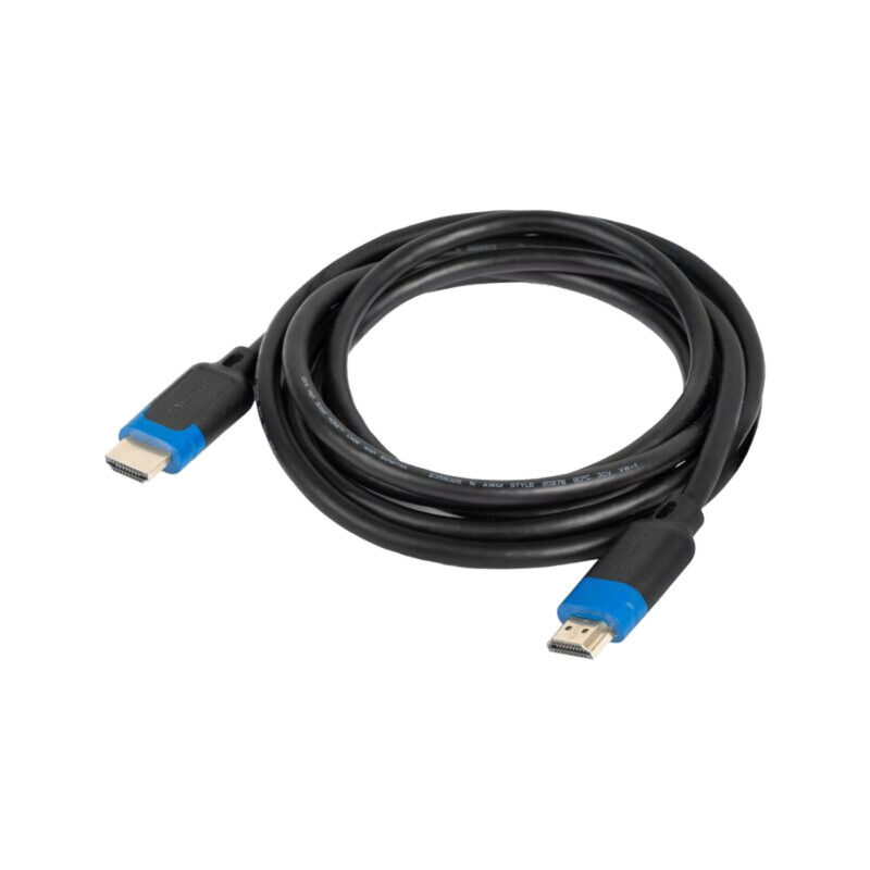 Cablu; HDMI mufă,din ambele părţi; PVC; 1m; negru; 30AWG; Fire: CCS