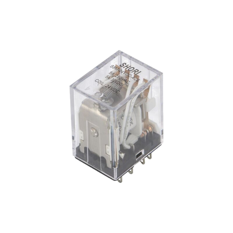 Releu: electromagnetic; 4PDT; Ubobină: 24VDC; Icontacte max: 5A