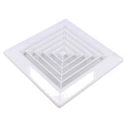 Accessories: ventilation grille; white; Body dim: 174x174x35mm