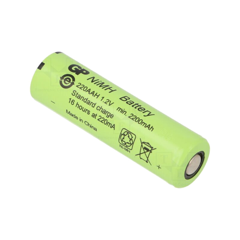 Acumul: Ni-MH; AA; 1,2V; 2200mAh; Ø14,5x49,5mm