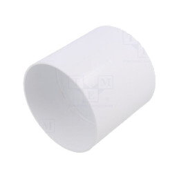Accesorii: racord canale rotunde; albă; ABS; Ø104mm; 20buc.