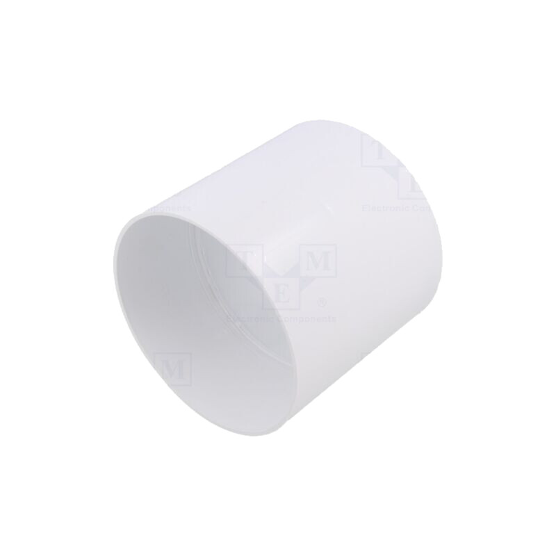 Accesorii: racord canale rotunde; albă; ABS; Ø104mm; 20buc.