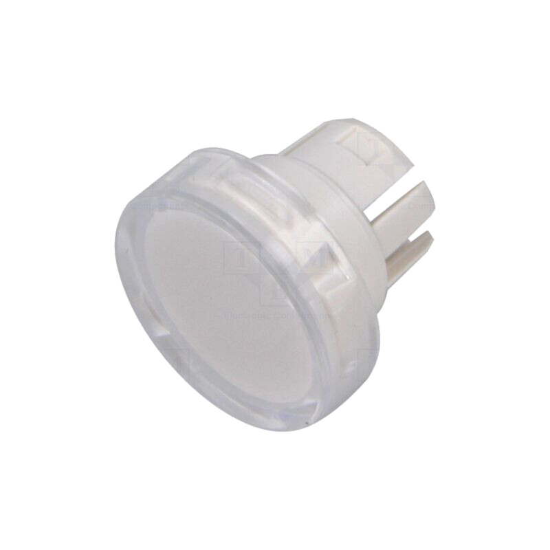 Lentilă pentru buton; 16mm; 51; incoloră; plastic
