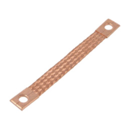 Trese; bandă de împământare; 10mm2; Ø1: 9mm; Ø2: 9mm; 90A; L: 0,13m