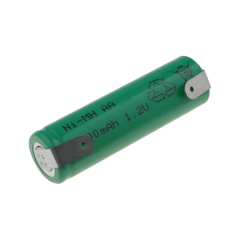 Acumul: Ni-MH; AA; 1,2V; 2200mAh; urechi pentru lipire