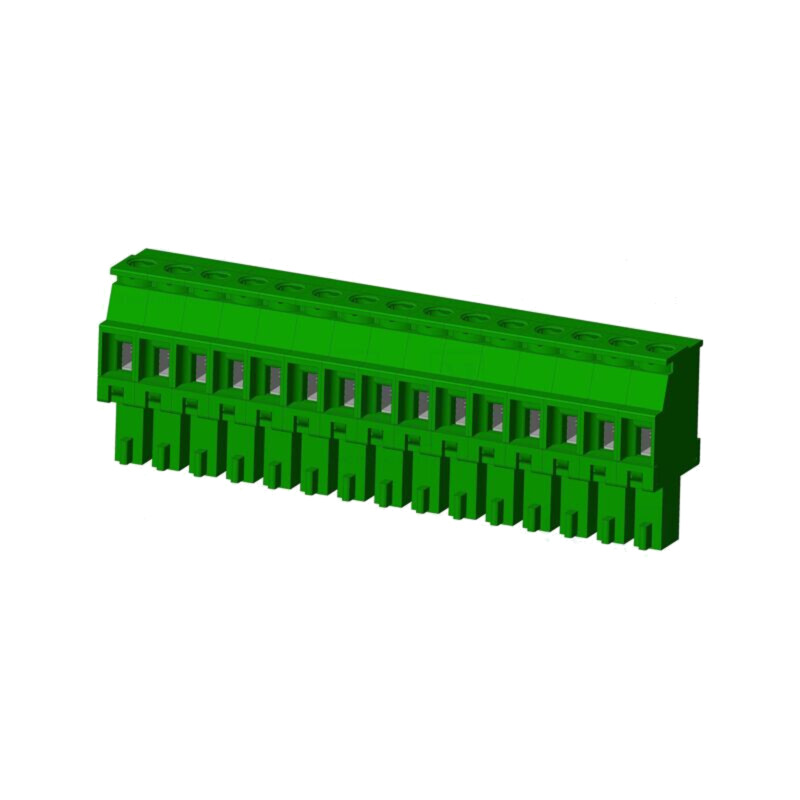 Conector: regletă de conexiuni deconectabilă; mufă; mamă; TS; 8A