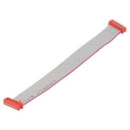 Cablu panglică cu conectori; P.cablu-bandă: 1,27mm; PIN: 12; 2x6