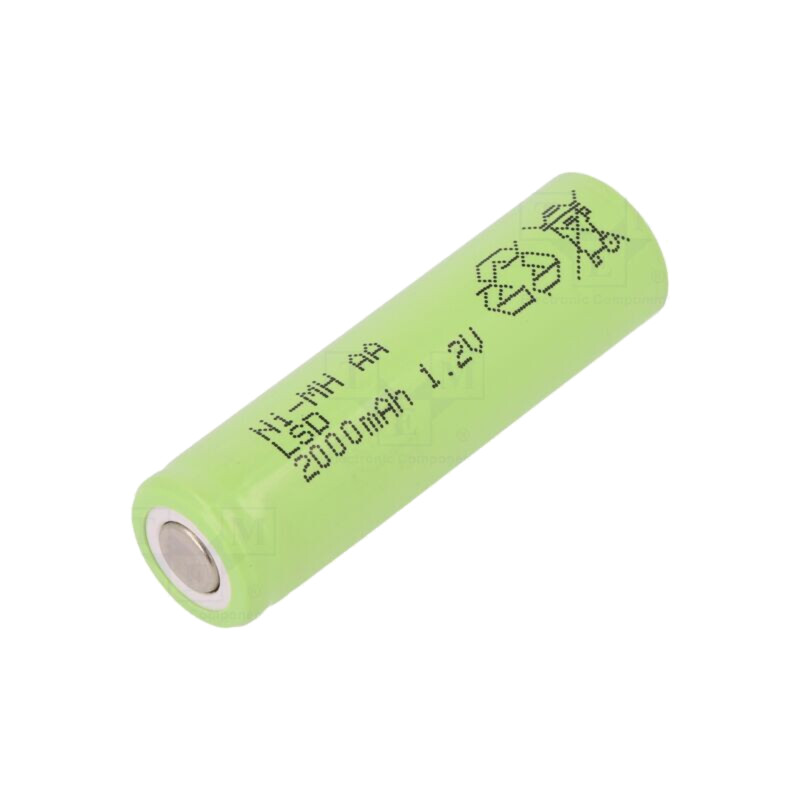Acumul: Ni-MH; AA; 1,2V; 2000mAh; Ø14,5x49mm