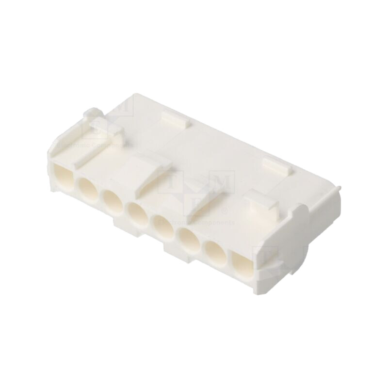 Conector: cablu-cablu; mufă/soclu; tată/mamă; PIN: 8; 600V; 6,35mm