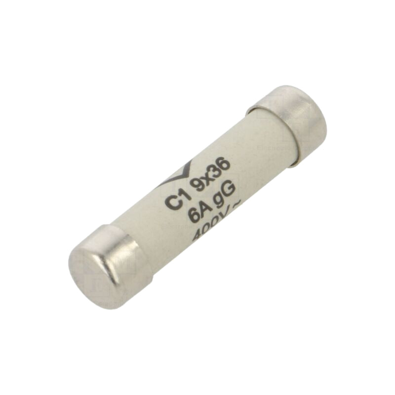 Siguranţă: siguranţă; 6A; 400VAC; gG; cilindrică,industrial