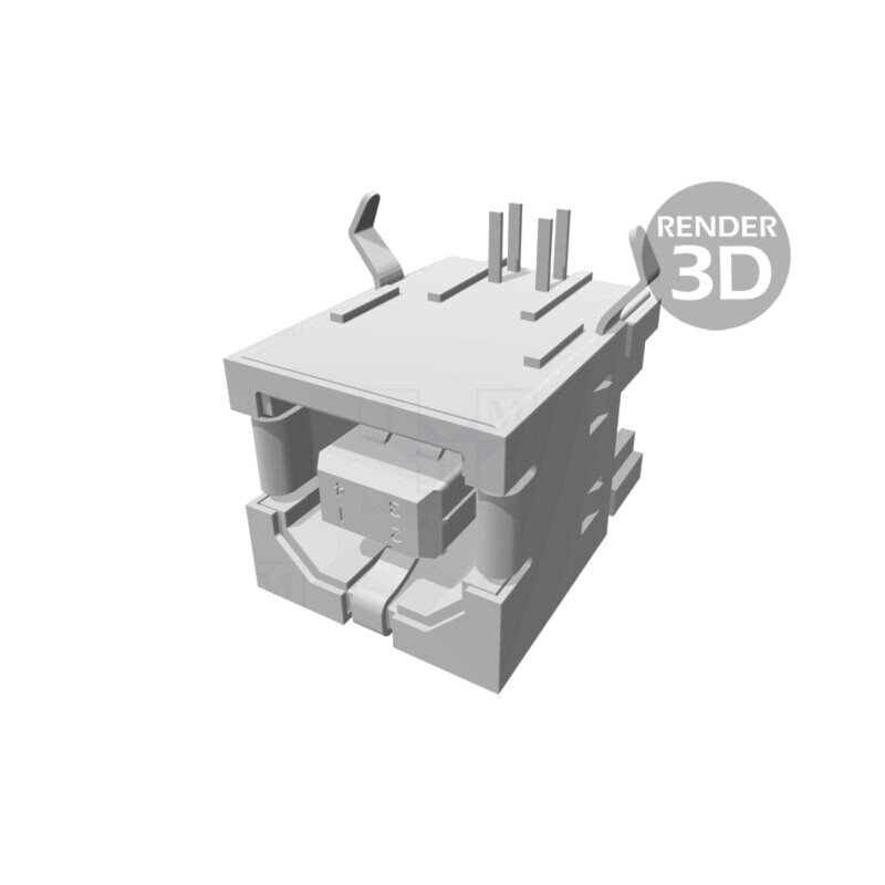 Conector: USB B; soclu; THT; în unghi 90°; aurit