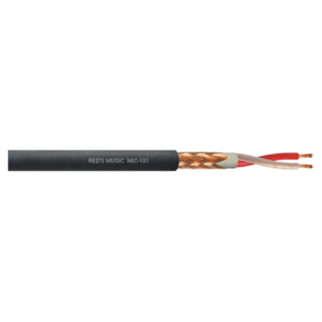 Cablu: cablu pentru microfon; negru; Cu; -25÷65°C; PVC; Øcablu: 7mm