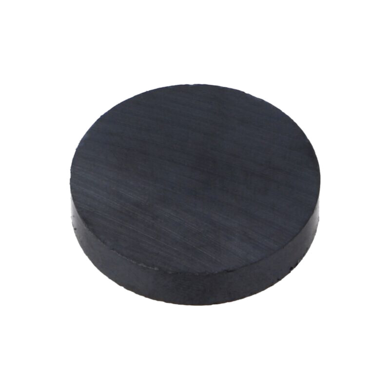 Magnet: fix; ferită (metal greu); 11N; Ø: 30,5mm; H: 6mm