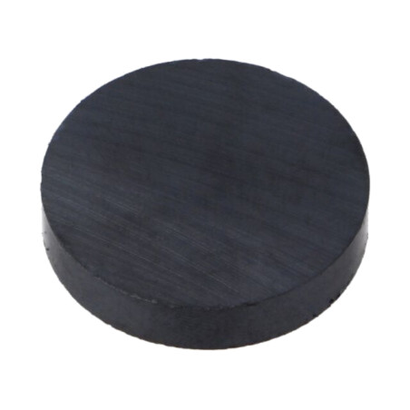 Magnet: fix; ferită (metal greu); 11N; Ø: 30,5mm; H: 6mm