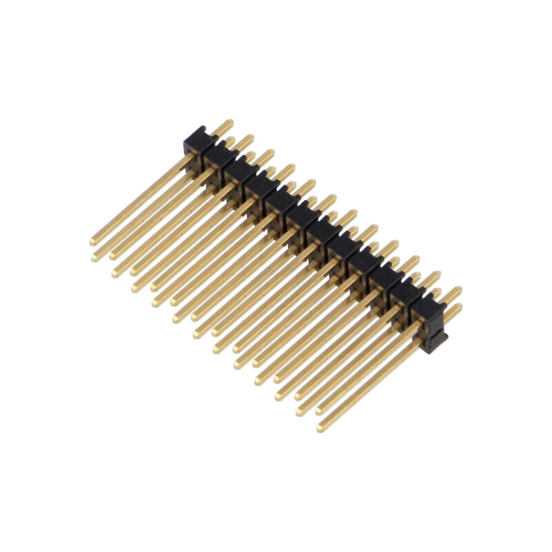 Conector: şiruri pini; şir pini; tată; PIN: 24; drept; THT; 2,54mm