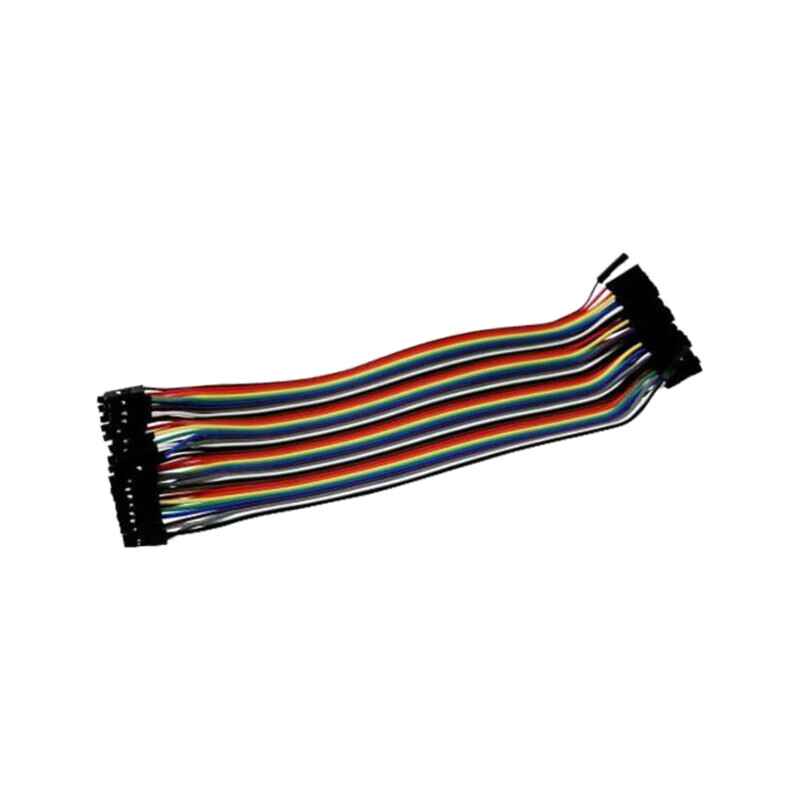 Cablu de conectare; diferite culori; 40buc; 170mm; cabluri bandă