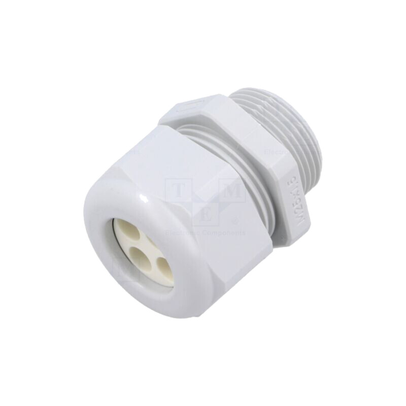Garnitură de etanşare; cu orificii multiple; M25; 1,5; IP65; gri