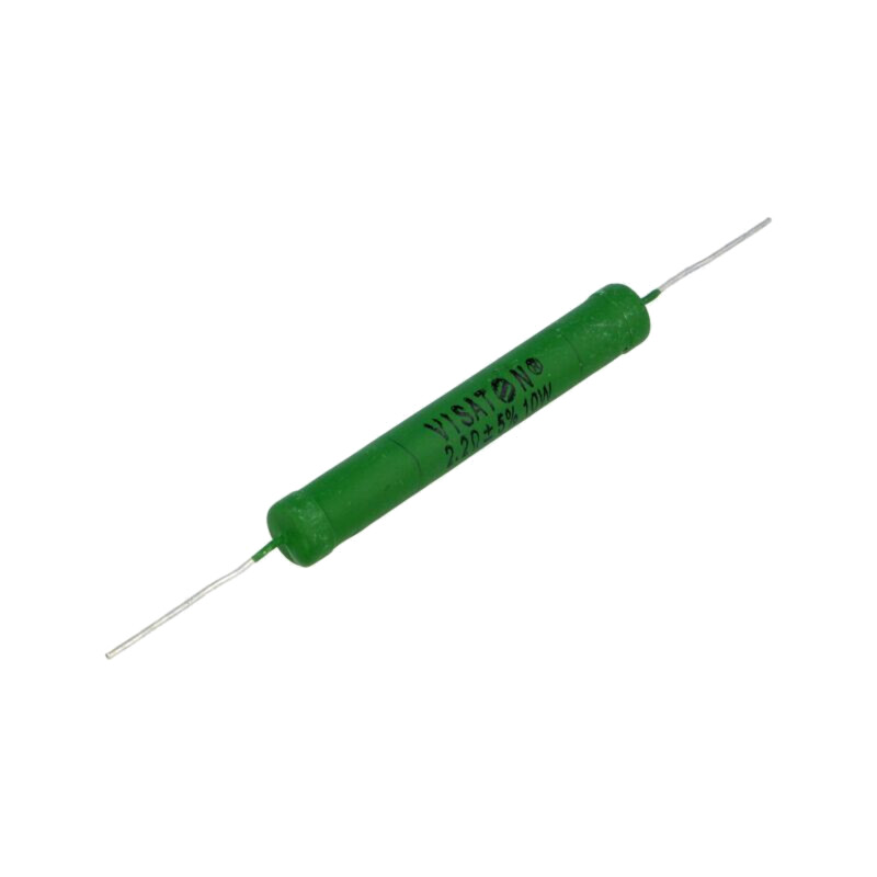 Rezistor: metal oxide; 2,2Ω; 10W; ±5%; audio