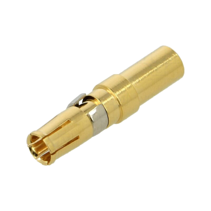 Pin; mamă; aliaj cupru; aurit; 12AWG÷10AWG; crimpat; pe cablu; 30A