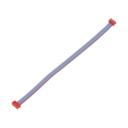 Cablu panglică cu conectori; P.cablu-bandă: 1,27mm; PIN: 6; 2x3