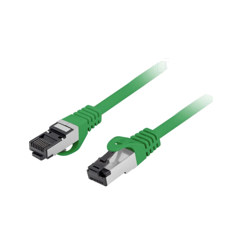 Patch cord; RJ45 mufă,din ambele părţi; S/FTP; Cat 8.1; litat; Cu