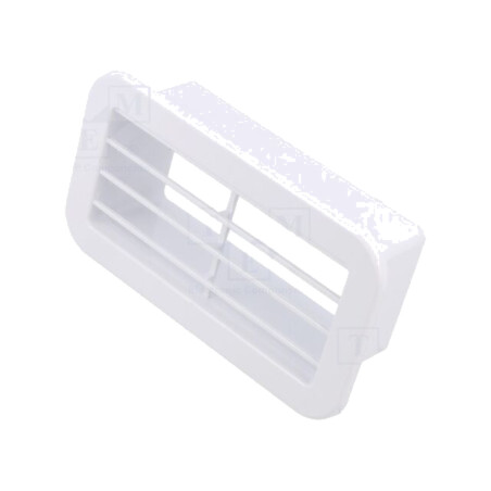 Accessories: ventilation grille; white; Body dim: 127x71x39mm