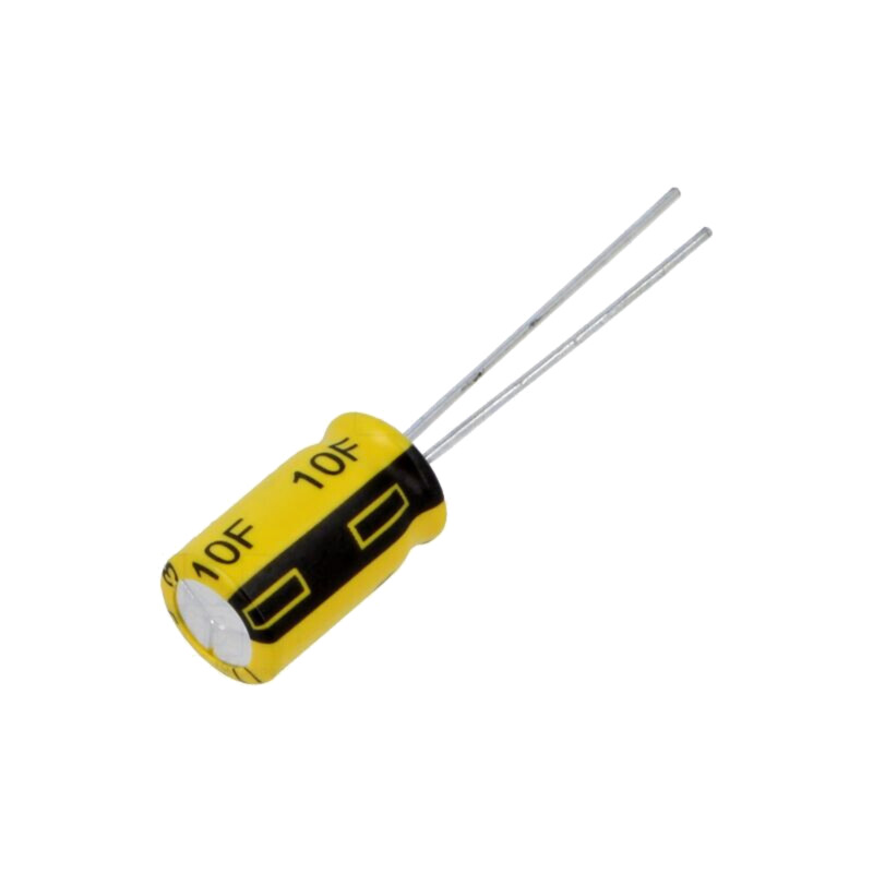 Supercondensator; THT; 10F; 2,5÷3,8VDC; ±20%; Ø8x14mm; 1,4A