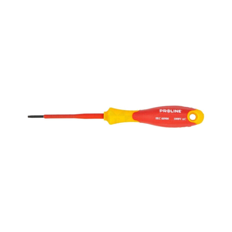 Şurubelniţă; izolată; plată; SL 3,5; 100mm