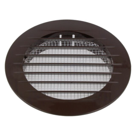 Accessories: ventilation grille; bronze; Body dim: Ø133x26mm