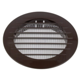 Accessories: ventilation grille; bronze; Body dim: Ø133x26mm