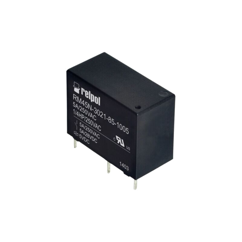 Releu: electromagnetic; SPST-NO; Ubobină: 5VDC; 5A; 5A/250VAC; PCB