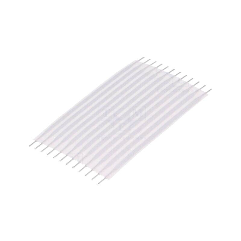 Conector: cablu jumper flexibil; P.cablu-bandă: 2,54mm; L: 50,8mm