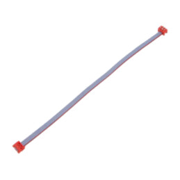 Cablu panglică cu conectori; P.cablu-bandă: 1,27mm; PIN: 4; 2x2