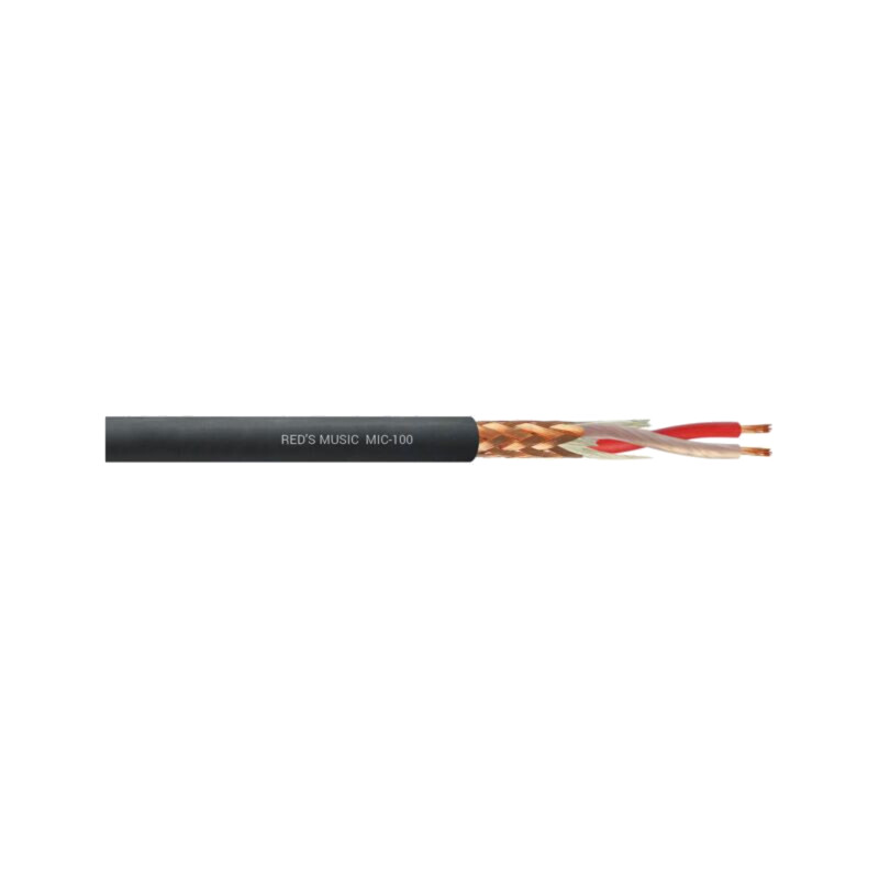 Cablu: cablu pentru microfon; negru; Cu; -25÷65°C; PVC; Øcablu: 6mm