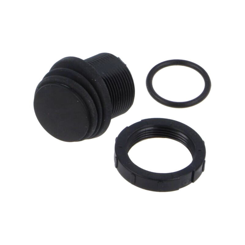 ROCKER; SPST; Poz: 2; ON-OFF; 16A/250VAC; neagră; IP68 (frontal)
