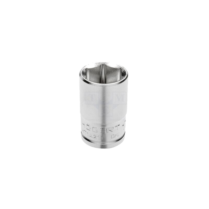 Cap; 6-puncte,tubulară; HEX 10mm; 1/2"; oţel crom-vanadium